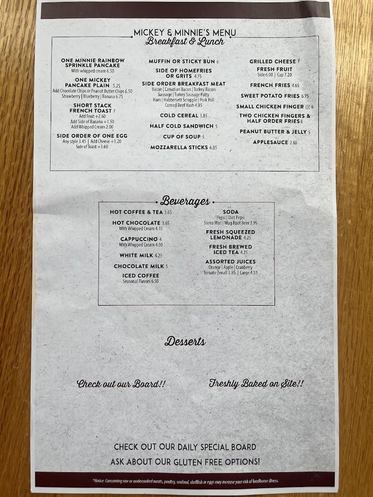 Towne and Country Cafe Menu image 3